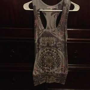 Printed racer back