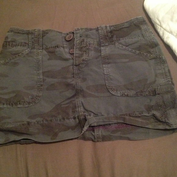 Camouflage skirt