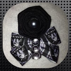 Raiders hair clip!!!!