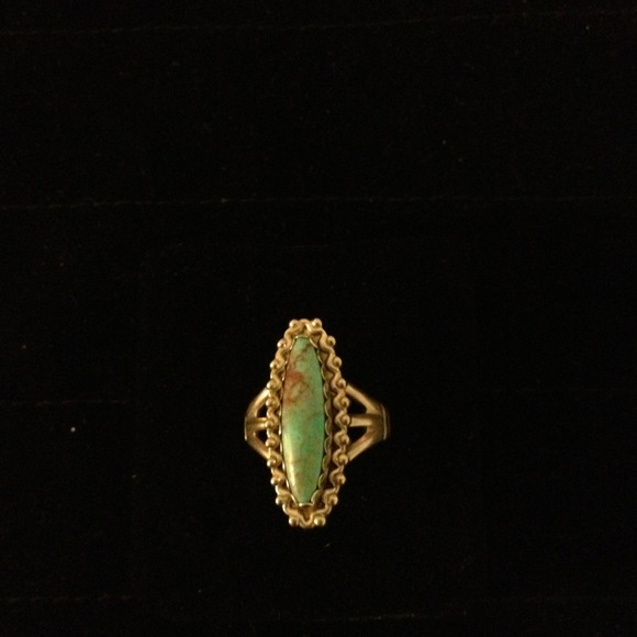 Sterling silver turquoise ring