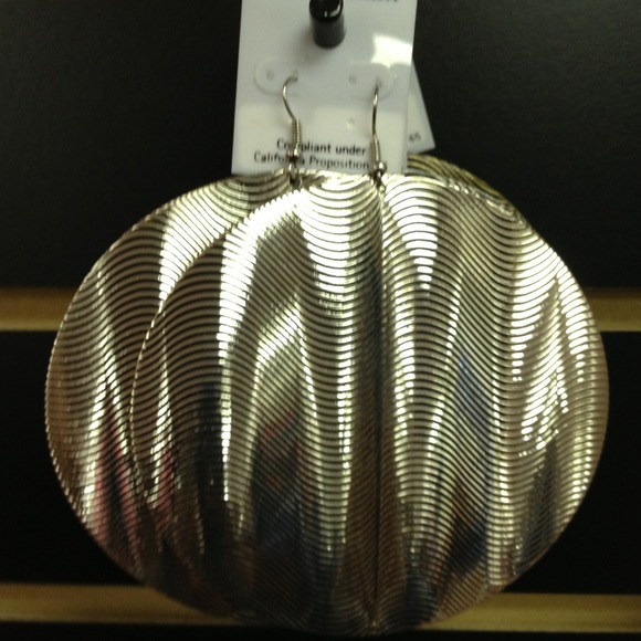 Large earrings 2 pair