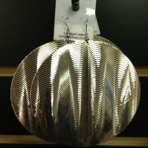 Large earrings 2 pair