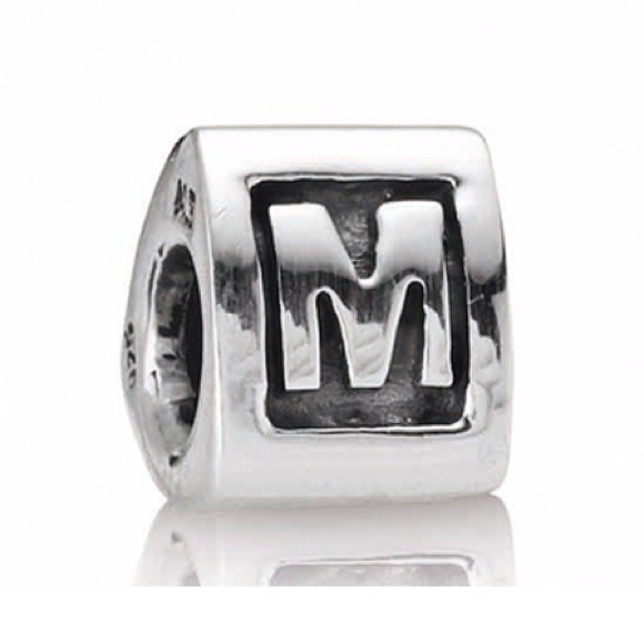Authentic Pandora Alphabet Letter M Charm