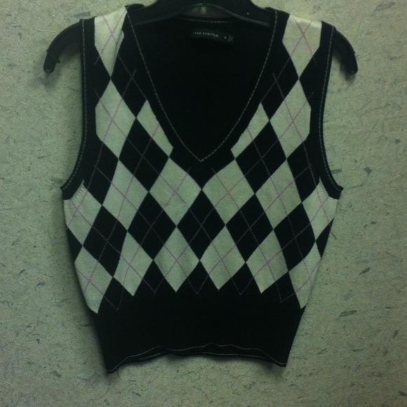 Cute argyle sweater vest