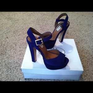 Dynemite Royal Blue Suede