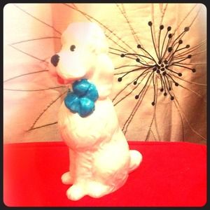 Porcelain Poodle Bank