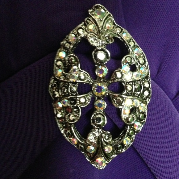 *TRADED* Dark Purple Evening Gown - Picture 2 of 2