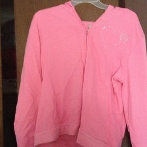 PRICE REDUCTION! Pink heart hoodie