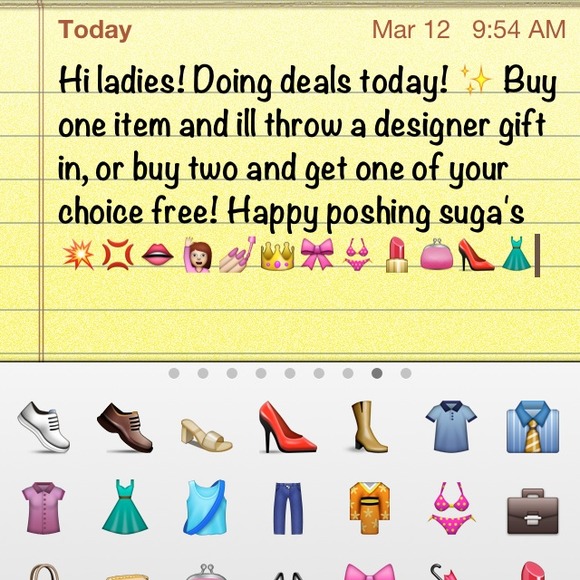 TODAY ONLY, DEALS!
