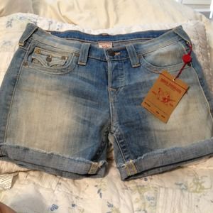 True religion shorts