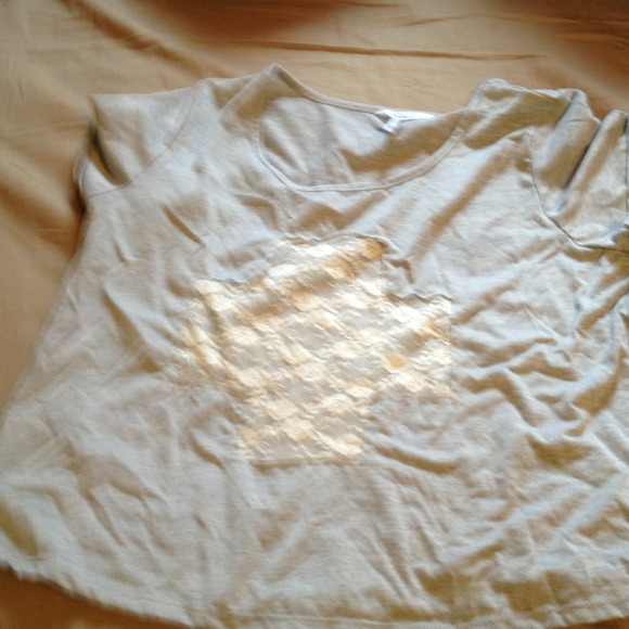 Cute never worn half top