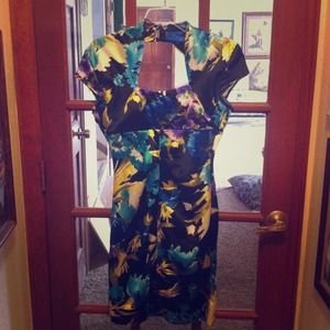 silky Japanese-style dress