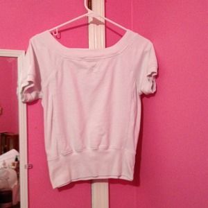 Cute white summer shirt!