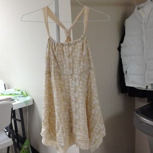 Sold.  Flowy top with sequins