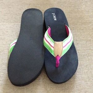 JCrew flip flops. Never worn.