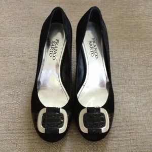 Franco Sarto black heels
