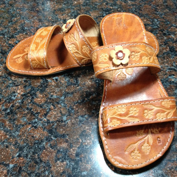 leather sandals from mexico