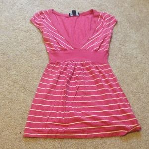 Pink Striped Shirt