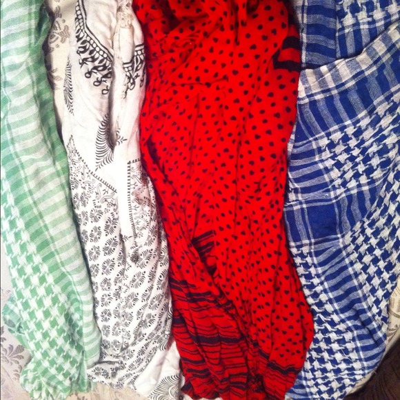 Spring scarf bundle of 4
