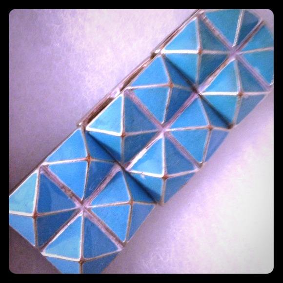 Blue Studded Cuff! Will discount bundles!!
