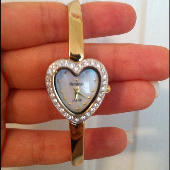 **Reduced** NOW Swarovski Crystal & Goldtone Watch
