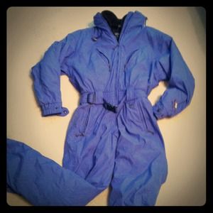 Blue Women's Obermeyer Ski Suit