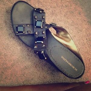 Bcbgmaxazria wedge jewel sandal Reduced ✨