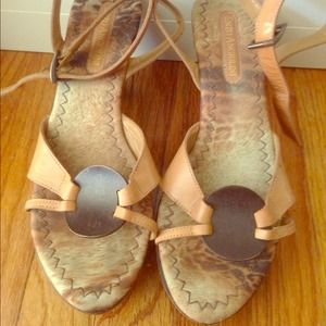 Enzo Angiolini Clipper strappy wedge