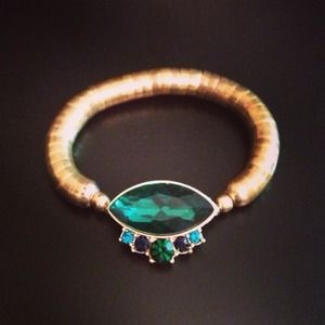 Emerald Jewel Bracelet