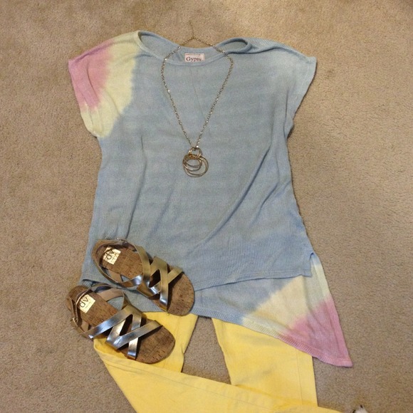 Gypsy 05 knit asymmetrical top.