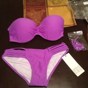 REDUCED!🌟 Never opened! Size small purple bikini