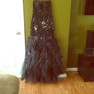 Beautiful Black Jovani Prom Dress!