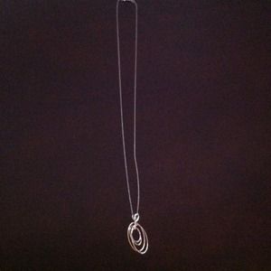 Platinum and gold necklace