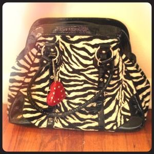 ⚡Large Zebra Purse