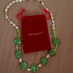 Beaded necklace from little Switzerland!