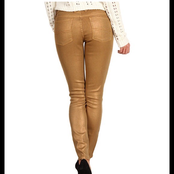 🌹SALE🌹Lucky Brand Jeans Gold Coated - Picture 2 of 2