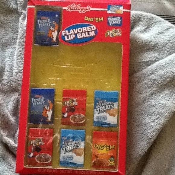 Cereal lip balms