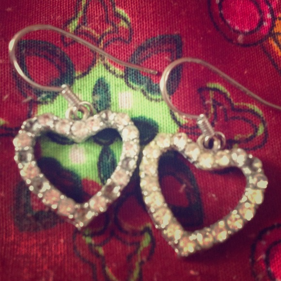 Heart Dangle Earrings