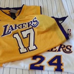 Lakers jersey lot