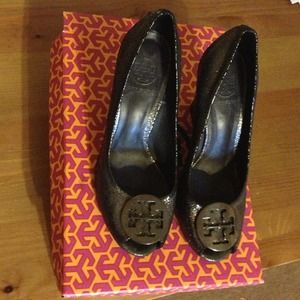 Tory Burch Peeptoe Wedge