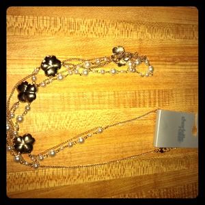 ❌GIFTED❌NWT gold & pearl necklace