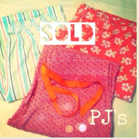 ✂Reduced✂10/21 Set of 3 pajama pants