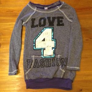 Girls sweatshirt