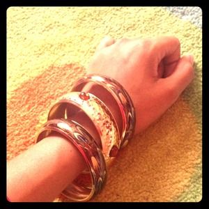 Gold Bangle set