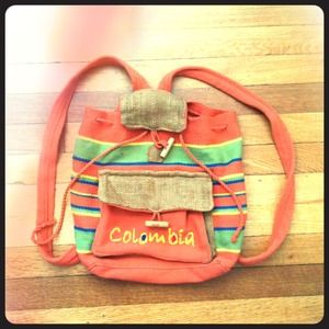 Hand made back pack.