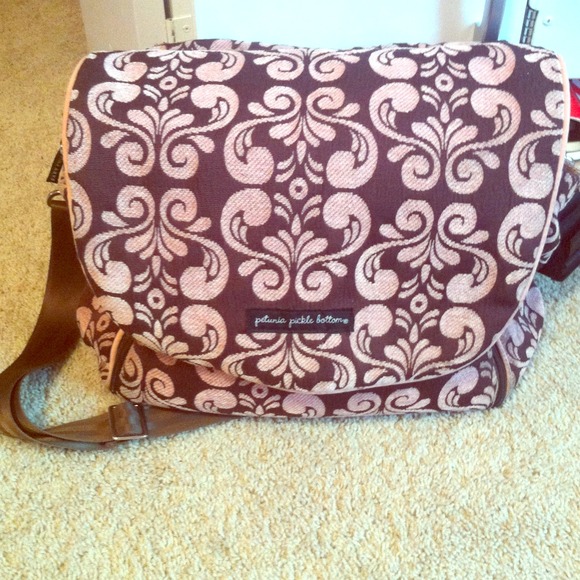 Petunia Pickle Bottom Roseberry Boxy Diaper Bag