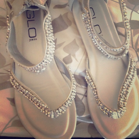 ❌SOLD ❌ NWOT J Lo silver gladiator sandals ❌SOLD ❌