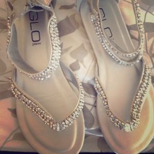 ❌SOLD ❌ NWOT J Lo silver gladiator sandals ❌SOLD ❌