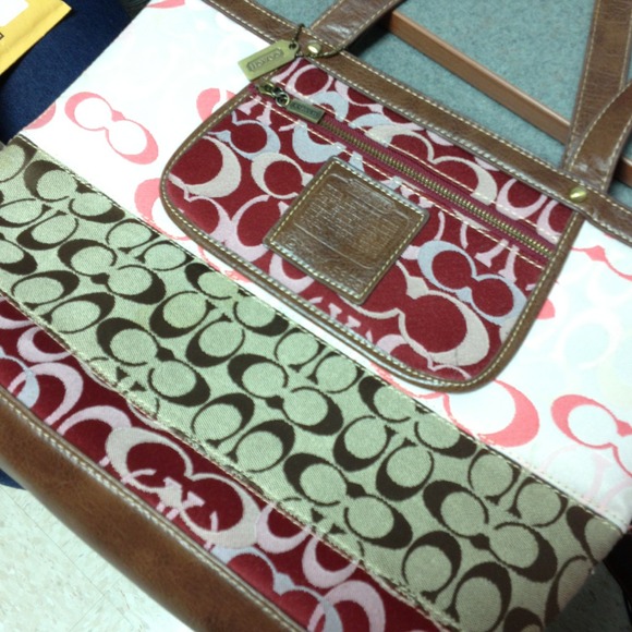 ✋✋✋HOLD ✋✋✋ - Colorful Coach Purse.