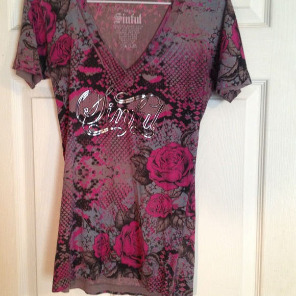 Small sinful shirt